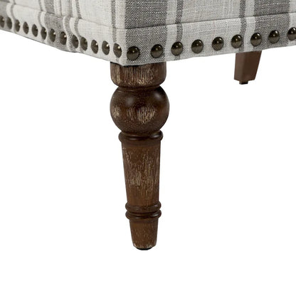 Fauteuils modernes à rayures et motifs