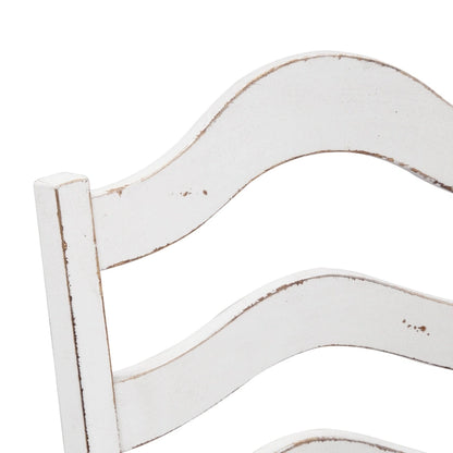 Ensemble de 5 feuilles tombantes Magnolia Manor Antique White Weathered Bark