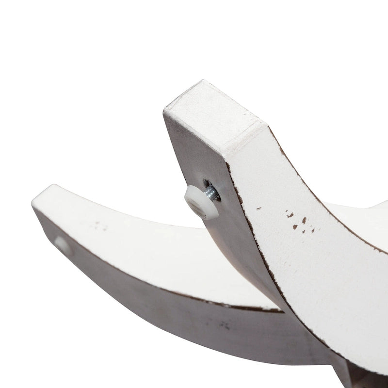 Ensemble de 5 feuilles tombantes Magnolia Manor Antique White Weathered Bark