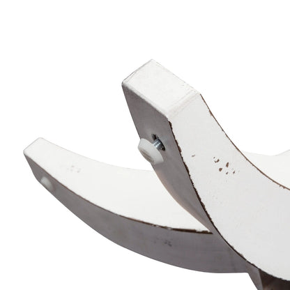 Ensemble de 5 feuilles tombantes Magnolia Manor Antique White Weathered Bark