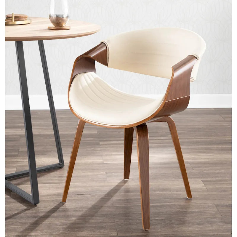 Carson Carrington Kanteborg Faux Leather/Wood Dining Chair