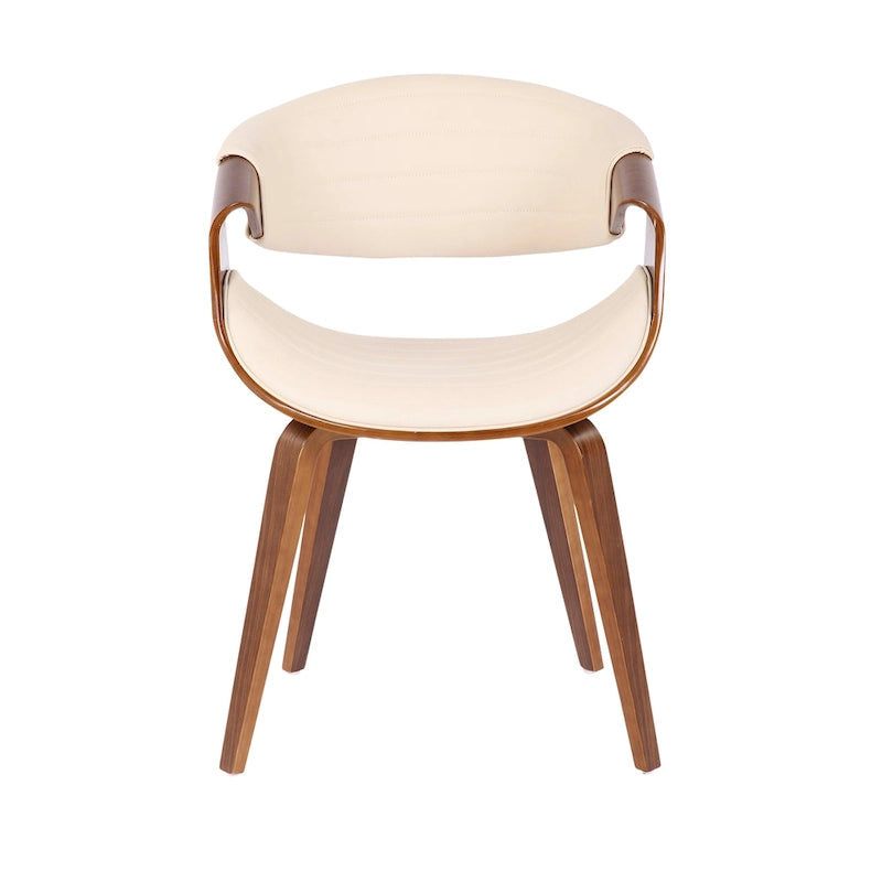 Chaise de salle à manger Carson Carrington Kanteborg en similicuir et bois