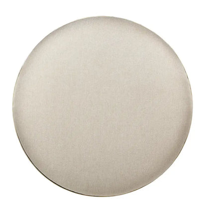 Pouf rond rembourré en tissu Jinger par iNSPIRE Q Modern