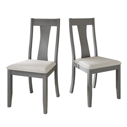 Chaises de salle à manger en bois style vintage CraftPorch (lot de 2) - Non disponible