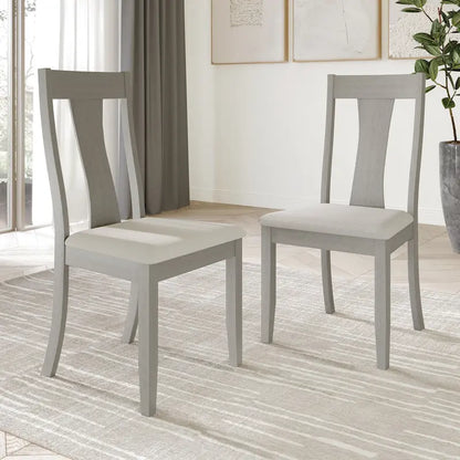 Chaises de salle à manger en bois style vintage CraftPorch (lot de 2) - Non disponible