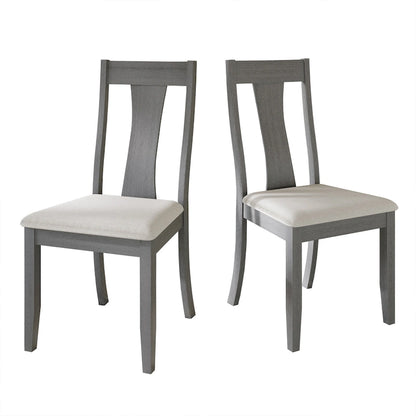 Chaises de salle à manger en bois style vintage CraftPorch (lot de 2) - Non disponible