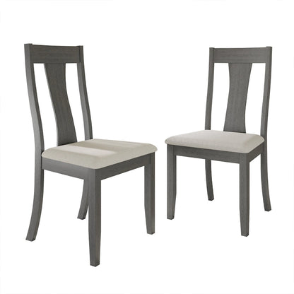 Chaises de salle à manger en bois style vintage CraftPorch (lot de 2) - Non disponible