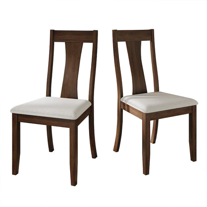 Chaises de salle à manger en bois style vintage CraftPorch (lot de 2) - Non disponible