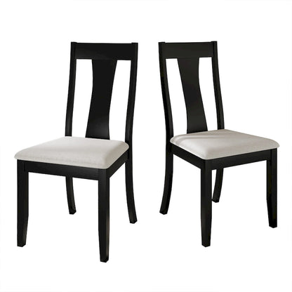 Chaises de salle à manger en bois style vintage CraftPorch (lot de 2) - Non disponible