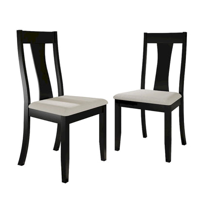 Chaises de salle à manger en bois style vintage CraftPorch (lot de 2) - Non disponible