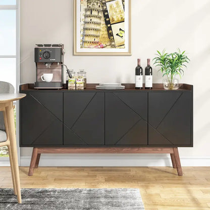 Kitchen Sideboard Buffet Table Buffet Cabinet with Storage