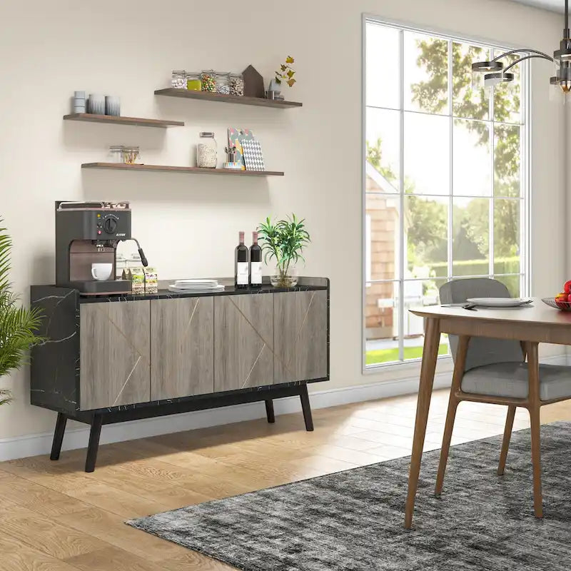 Buffet de cuisine avec rangement