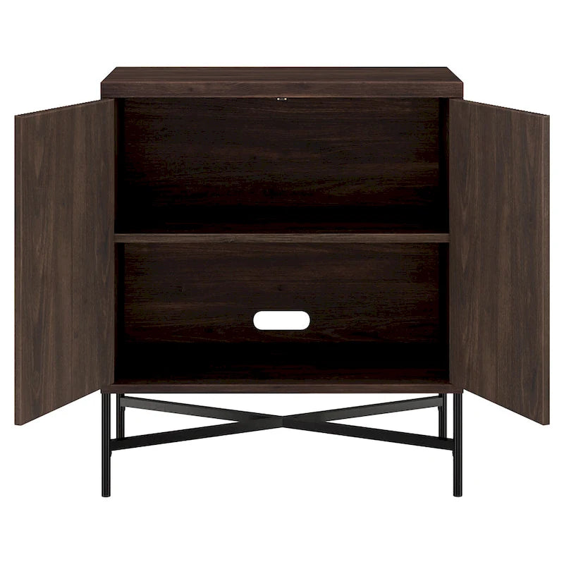 Meuble d'appoint rectangulaire Brighton de 28 pouces de large - 28 pouces de large