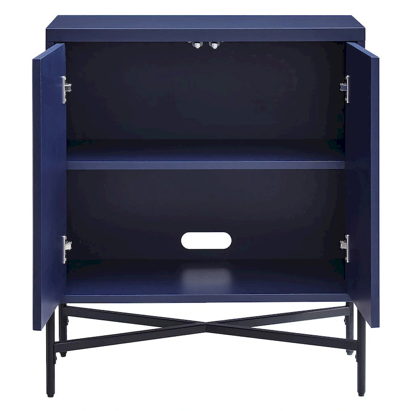 Meuble d'appoint rectangulaire Brighton de 28 pouces de large - 28 pouces de large