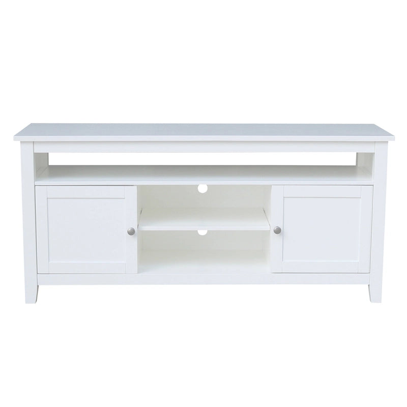 Meuble TV/multimédia à 2 portes - 57