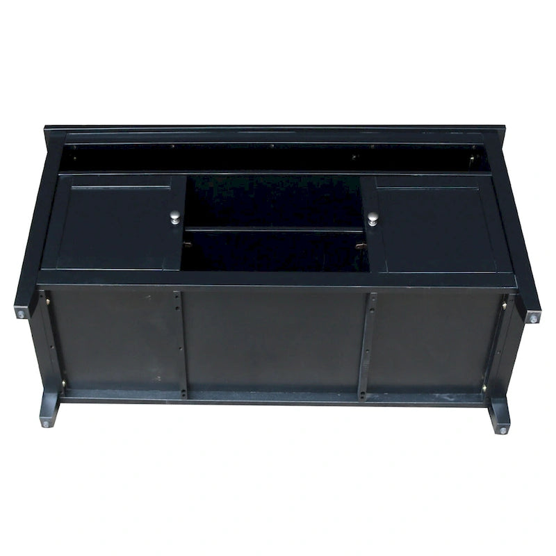 Meuble TV/multimédia à 2 portes - 57