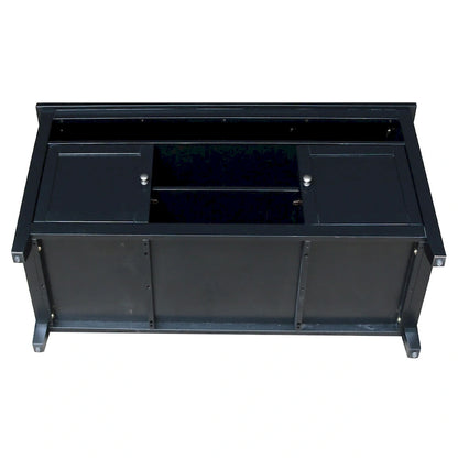 Meuble TV/multimédia à 2 portes - 57