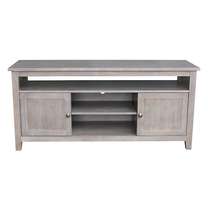 Meuble TV/multimédia à 2 portes - 57