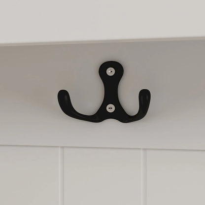 Porte-manteau Timechee 34,3 cm de large avec banc et rangement à chaussures