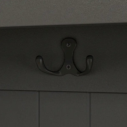 Porte-manteau Timechee 34,3 cm de large avec banc et rangement à chaussures