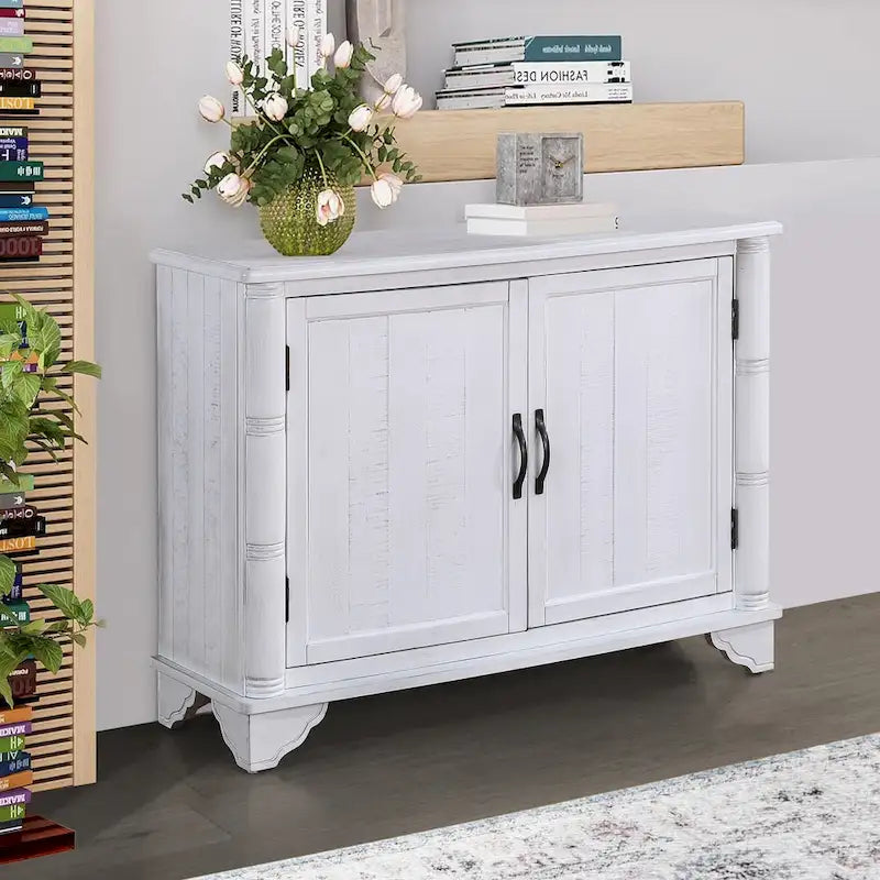 Console avec étagère de rangement