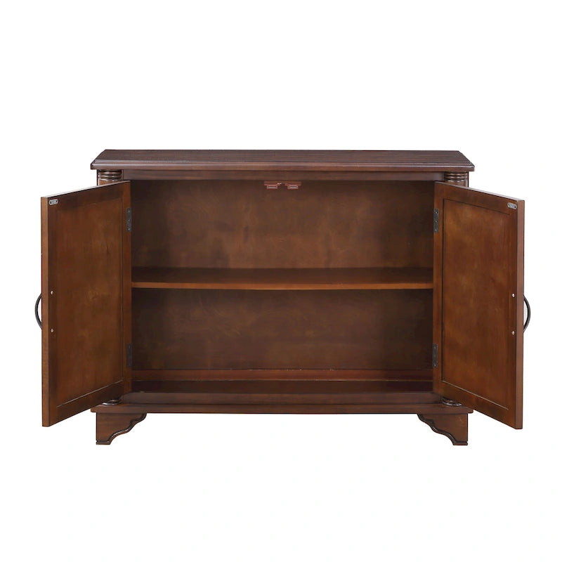 Console avec étagère de rangement