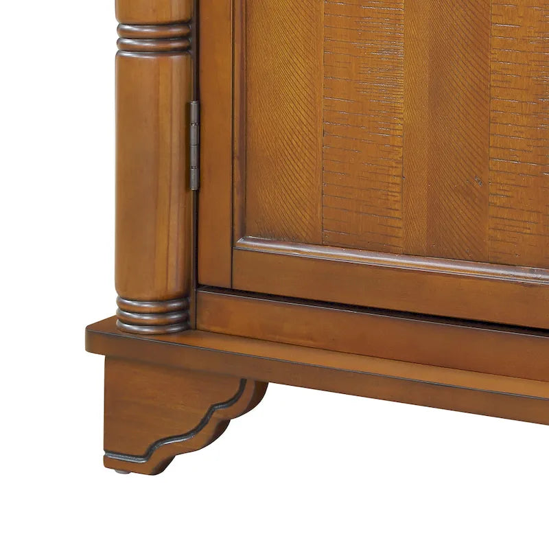 Console avec étagère de rangement