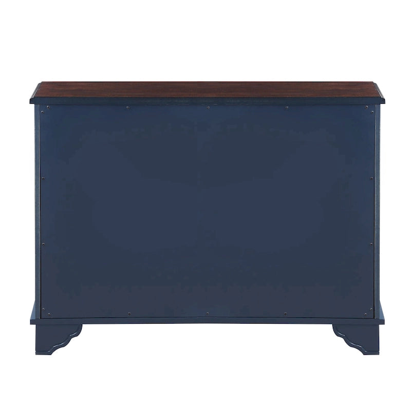 Console avec étagère de rangement