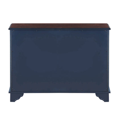 Console avec étagère de rangement