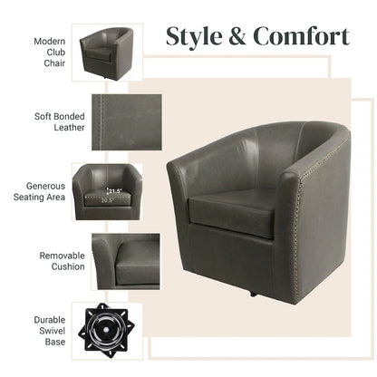 Fauteuil pivotant Ernest