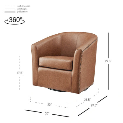 Fauteuil pivotant Ernest