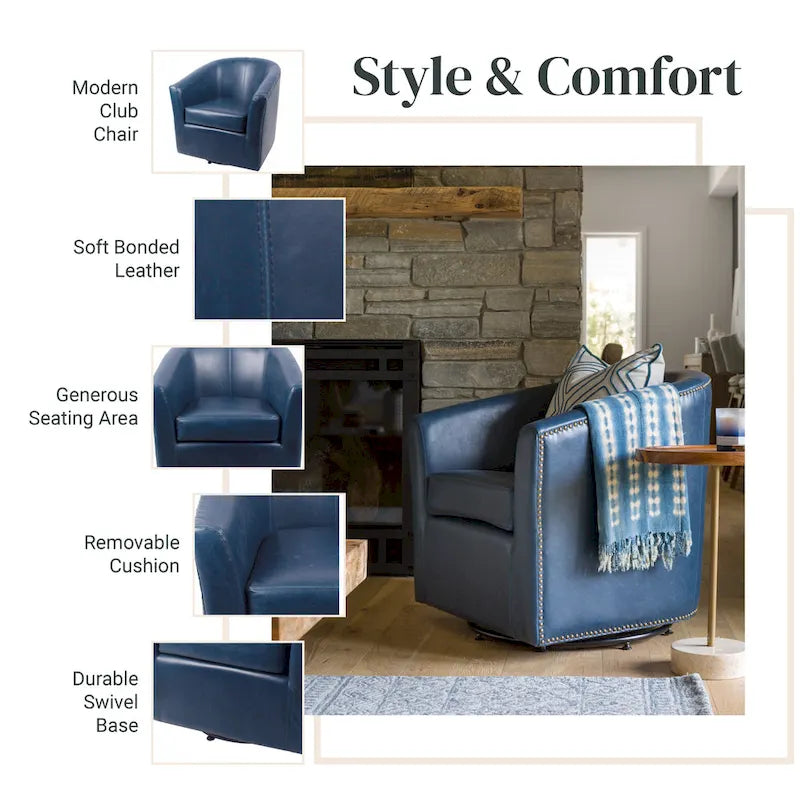 Fauteuil pivotant Ernest