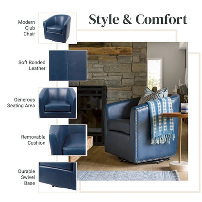 Fauteuil pivotant Ernest