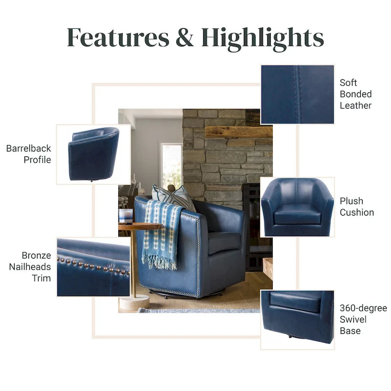 Fauteuil pivotant Ernest