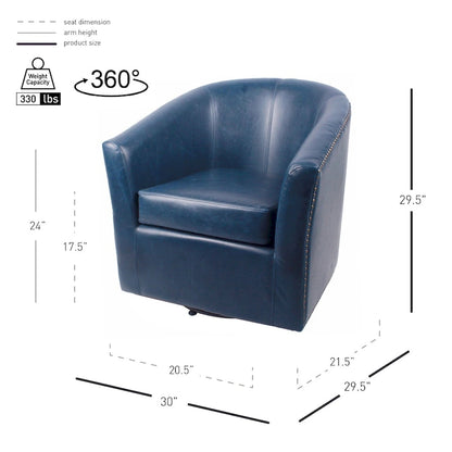 Fauteuil pivotant Ernest