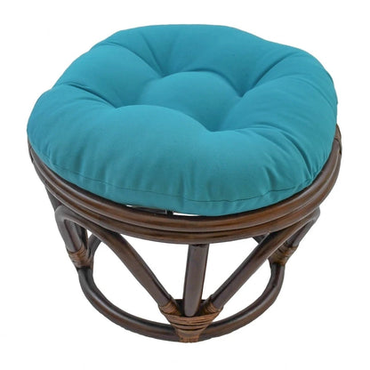 Repose-pieds Bali de 45 cm avec coussin en sergé