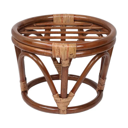 Repose-pieds Bali de 45 cm avec coussin en sergé