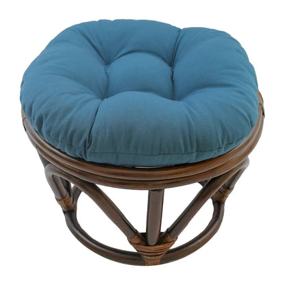 Repose-pieds Bali de 45 cm avec coussin en sergé