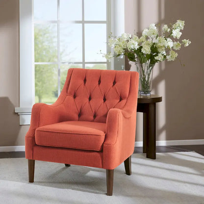 Fauteuil d'appoint capitonné Madison Park Elle