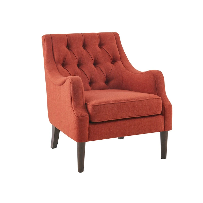 Fauteuil d'appoint capitonné Madison Park Elle