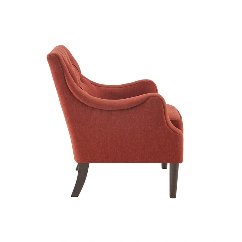 Fauteuil d'appoint capitonné Madison Park Elle
