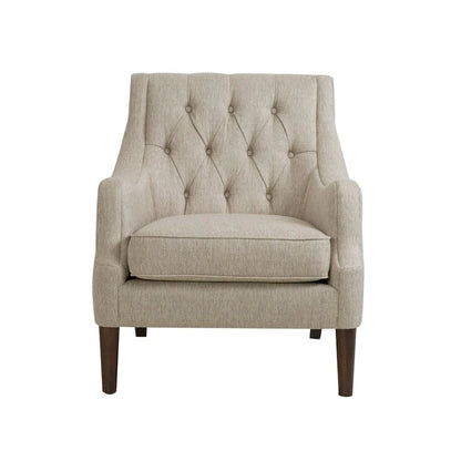Fauteuil d'appoint capitonné Madison Park Elle