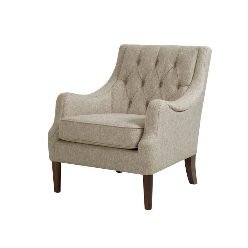Fauteuil d'appoint capitonné Madison Park Elle