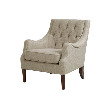 Fauteuil d'appoint capitonné Madison Park Elle