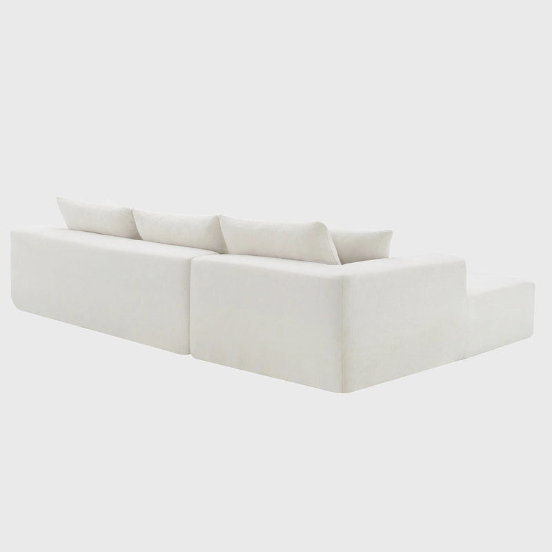 Ensemble de canapés d'angle modulables pour salon