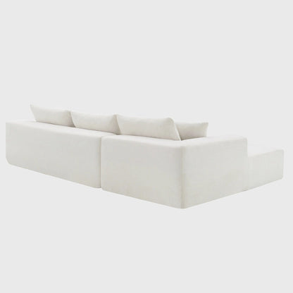 Ensemble de canapés d'angle modulables pour salon