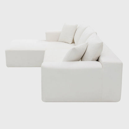 Ensemble de canapés d'angle modulables pour salon