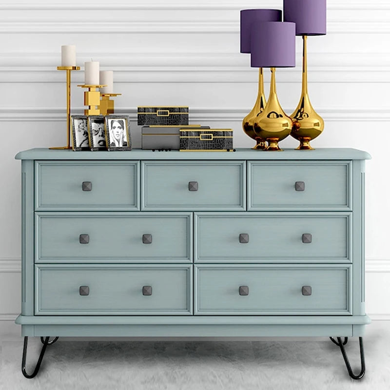 Pieds de table en métal épingle à cheveux (lot de 4)