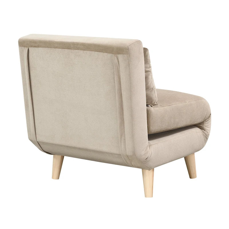 Fauteuil-lit convertible rembourré