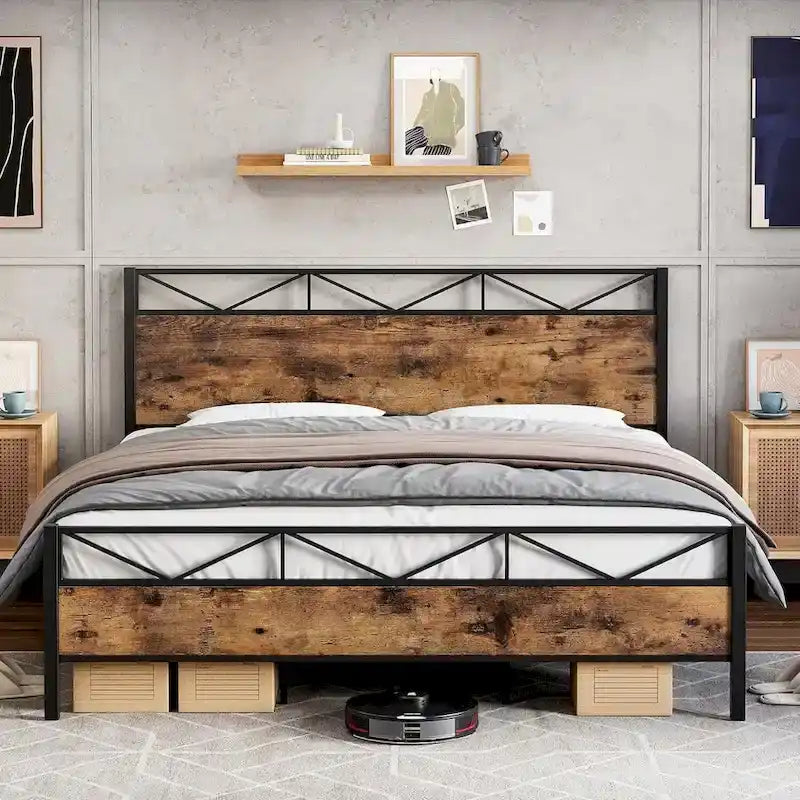 Bed Frame with Headboard